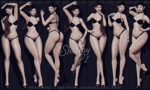 Steamy - Pose Pack #1