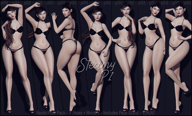 Steamy - Pose Pack #1