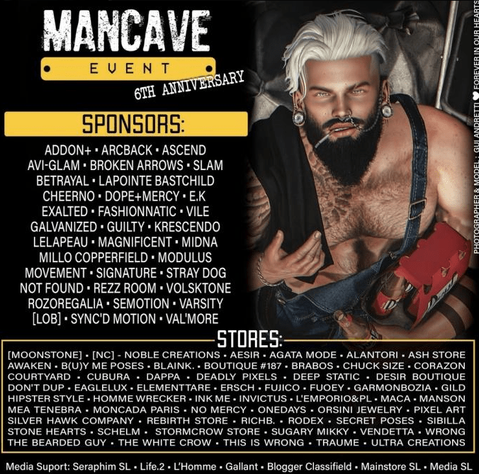 Lots of Gifts and Sales at Man Cave Event (Gift List&nbsp;Included)